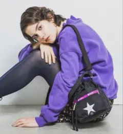 美品 LeSportsa×CONVERSE TOKYOコラボ ブラックショルダー