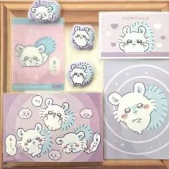 ちいかわ　モモンガ　報酬袋チェンジングカード　ブロマイド　マシュマロ風シール