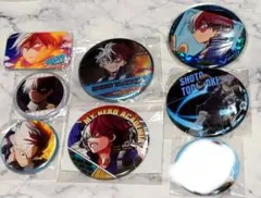 ヒロアカ 轟焦凍 轟 缶バッジ 原作缶バッジ ジャンプショップなど まとめ