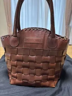 IBIZA レザー かごバッグ