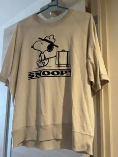GU スヌーピー 半袖Tシャツ