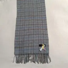 DAKS カシミヤとウール混紡マフラー