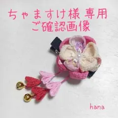 ちゃますけ様 専用 ご確認画像 つまみ細工 髪飾り ベビークリップ 雛祭りに♡