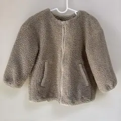 キッズ ボアジャケット ベージュ　サイズ100
