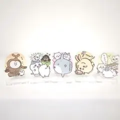 ちいかわ　アクリルスタンド　5個セット　ちいかわ　ハチワレ　うさぎのサムネイル