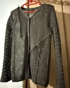 JEANASIS カーキブラウン カーディガン Fサイズのサムネイル