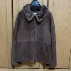 セール！　超美品リアルムートン　着画あり