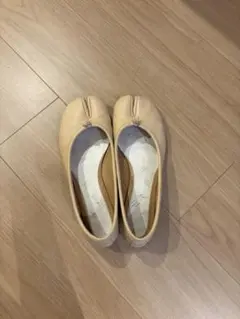 キャサリン様 Maison Margiela レザーバレエシューズ 箱付き - メルカリ
