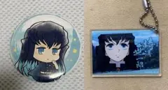 鬼滅の刃 時透無一郎 アクリルキーホルダー 全集中展 アクリルプレート 缶バッジ