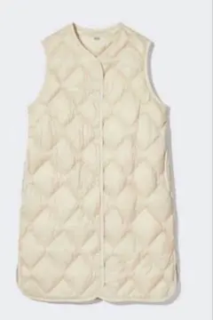 ユニクロ　ウルトラライトダウン　ロングベスト