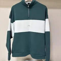 LAKOLE ジッパー付きハイネック トレーナー