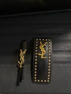 SAINTLAURENT サンローラン天使ピアス片耳 シルバー 未使用箱袋付