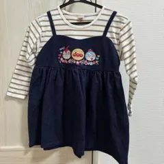 アンパンマンキッズコレクション　重ね着風ワンピース 120cmのサムネイル