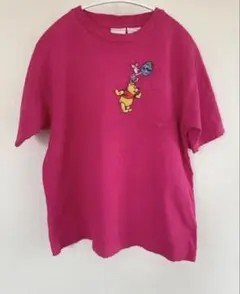 ディズニーTシャツ プーさんTシャツ　ディズニー　T シャツ　L　キッズ　セール