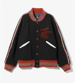 NEEDLES 尼爾斯 飛行員夾克 棒球外套 黑×紅