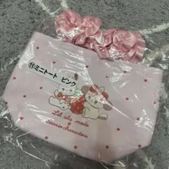 lil ala mode×サンリオ ミニトートバッグ ピンク②