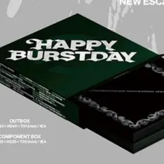 NEW ESCAPE HAPPY BURSTDAY CD 付属品
