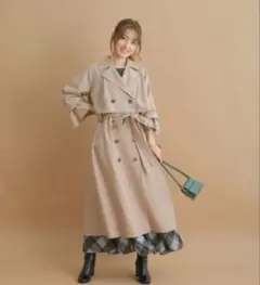 アプワイザーリッシェ　3way トレンチコート