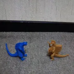 東宝シネマズ『ゴジラvsガイガン塩ビ人形フィギュア2体セット』TOHO映画 特撮