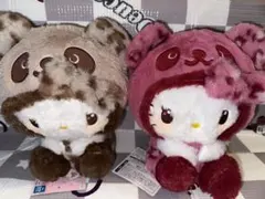 パンダ ハローキティ ギャルパンダ♡BIGぬいぐるみ 全2種セット