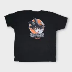 DBZ ドラゴンボールZ 孫悟空t キャラ プリント ブラック 公式 2XL