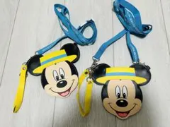 【美品✨】ディズニー　ミッキー　バケーションパッケージ　パスケース　2個セット