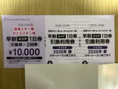 2026年最新】苗場スキーリフト券の人気アイテム - メルカリ