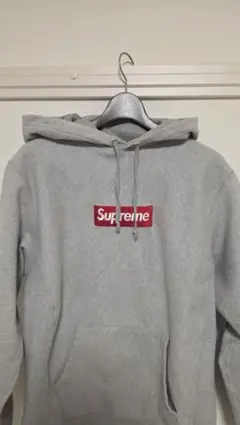 Supremeパーカー Box Logo グレー XLのサムネイル