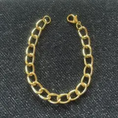 ぬいぐるみ用 アクセサリー ゴールドネックレス 手つなぎストぬい マスコット