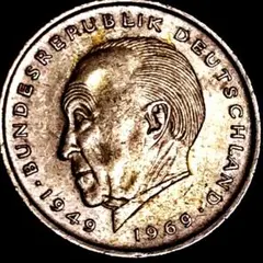 1913年 ドイツ　2マルク PCGS MS65 1913年 ドイツ 2マルク PCGS MS65