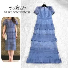 【完売品】GRACE CONTINENTAL☆レイヤードレースタイトワンピース☆