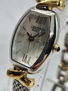 稼働品 LANCETTI MILANO 腕時計 シルバー/ゴールド 電池交換済のサムネイル