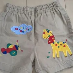 ミキハウス　mikihouse　レトロ　ショートパンツ　80