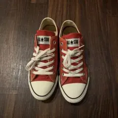 古着80'90'？コンバースCONVERSE Allstarオールスターus6赤