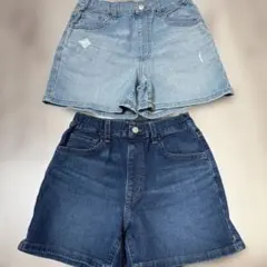 ユニクロデニム140size 2色セット