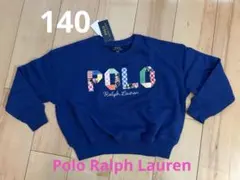 【新品未使用】Polo Ralph Lauren 140ネイビー トレーナー