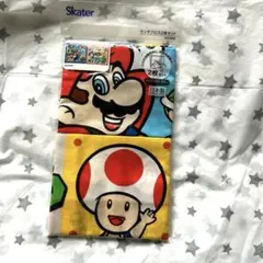 新品 スーパーマリオ ランチクロス2枚 日本製 入園準備 保育園用 ナフキン