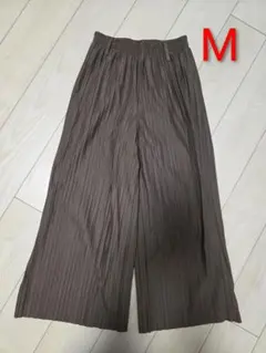 秋 ワイドパンツ