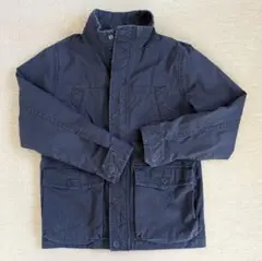 GapKids スタンドカラー ジャケット 140 150 160 ネイビー