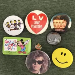 バッジセット　ピンパッチ　バッジ　ピンズ　ヴィンテージ