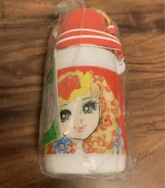 昭和レトロ 細川知栄子 水筒 昭和レトロ 細川知栄子 水筒 紐、シール付き | レトロ雑貨 チェリッシュ