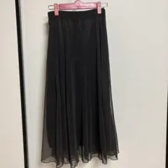 볼룸 댄스 스커트 블랙