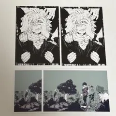 ヒロアカ 原画展 缶入りポストカード 死柄木弔 緑谷出久 オールマイト