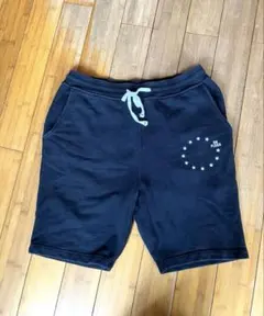 黒 スウェットショートパンツ AZUL