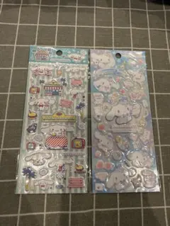 ぷくぷくシール　可愛いシール　シナモン　サンリオ