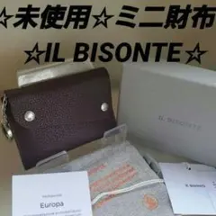 ☆未使用☆IL BISONTE☆コインケース☆カードケース☆キーリング付き☆