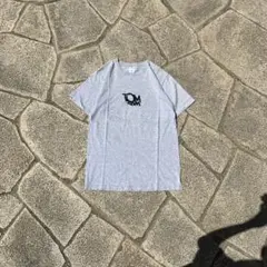 90s Anvil Tシャツ グラフィック　sk8 霜降りグレー　メンズ