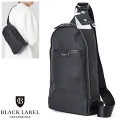 新品 ブラックレーベル クレストブリッジ シャドーチェック 切換え ボディバッグ