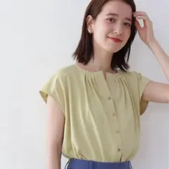 タックスキッパーブラウス　イエロー