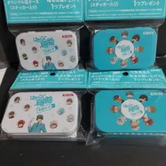 キリン はたらく細胞 ステッカー入りオリジナル缶ケース 全2種 ×2